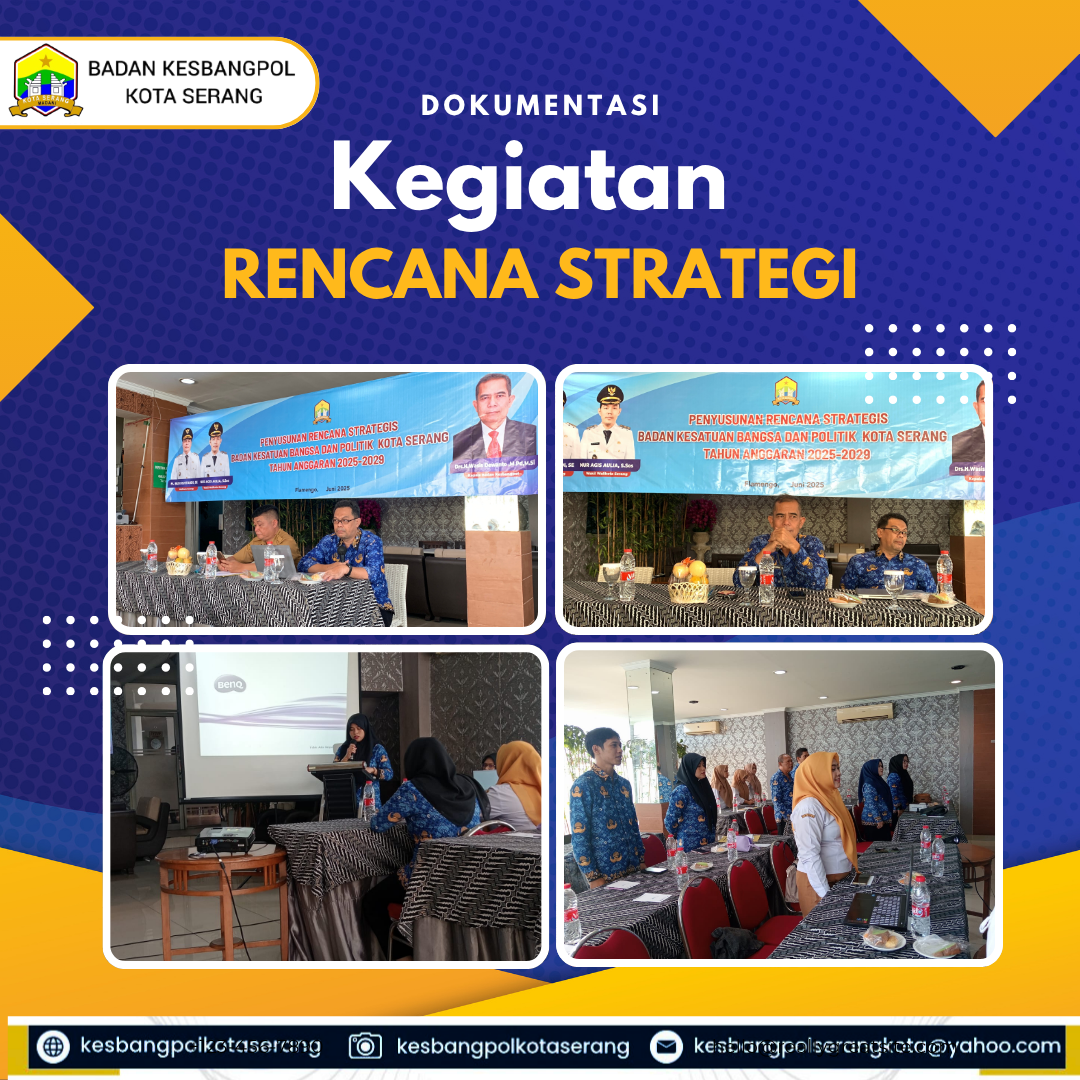 Kesbangpol Kota Serang Fokuskan Renstra 2025–2029