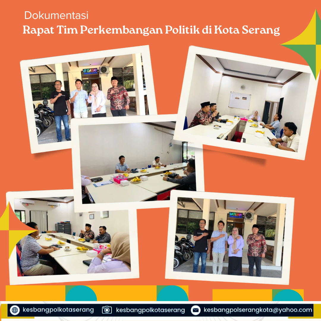 Rapat Tim Pemantau Perkembangan Politik Kota Serang