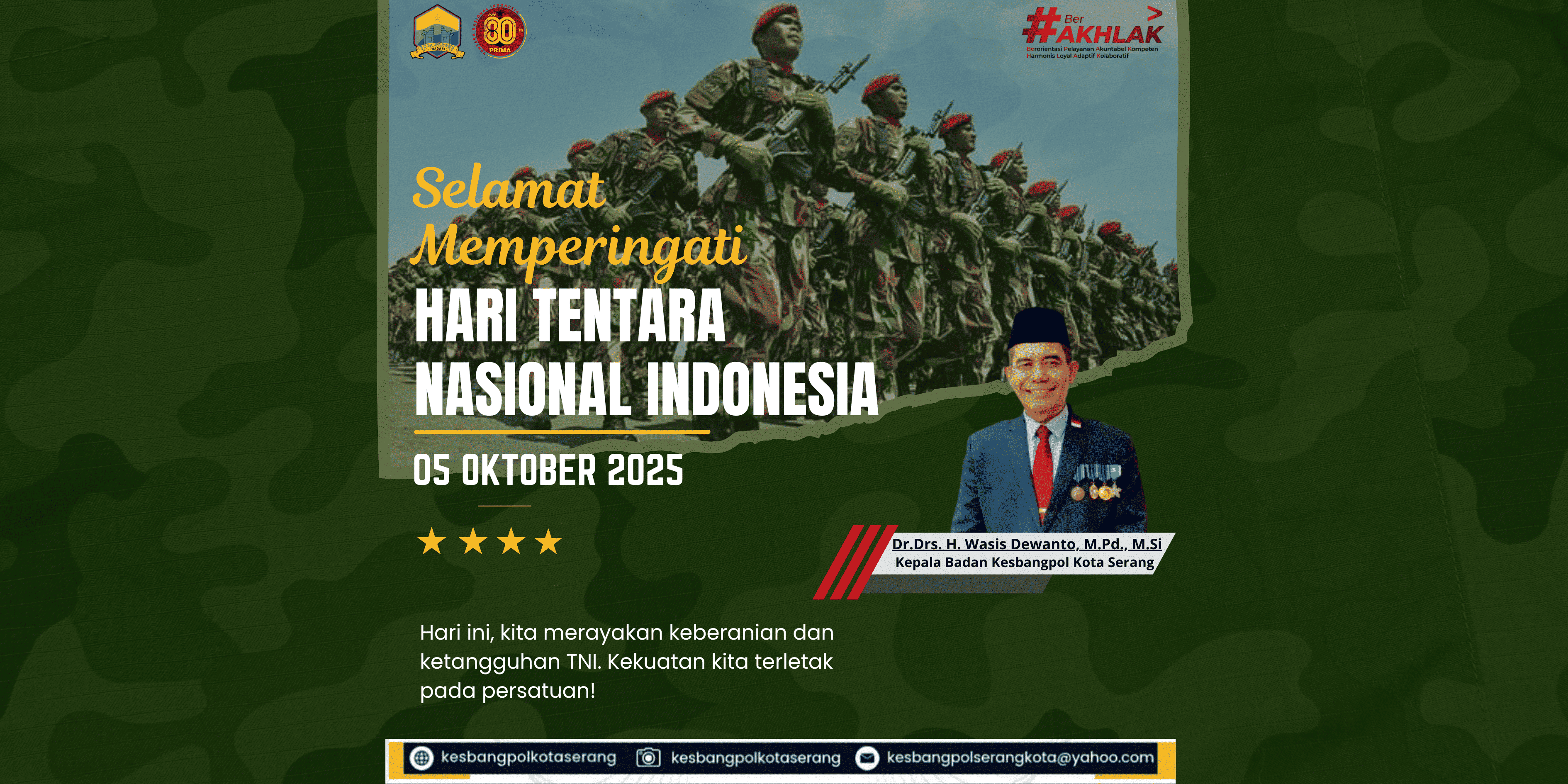 SELAMAT HUT TNI 2025