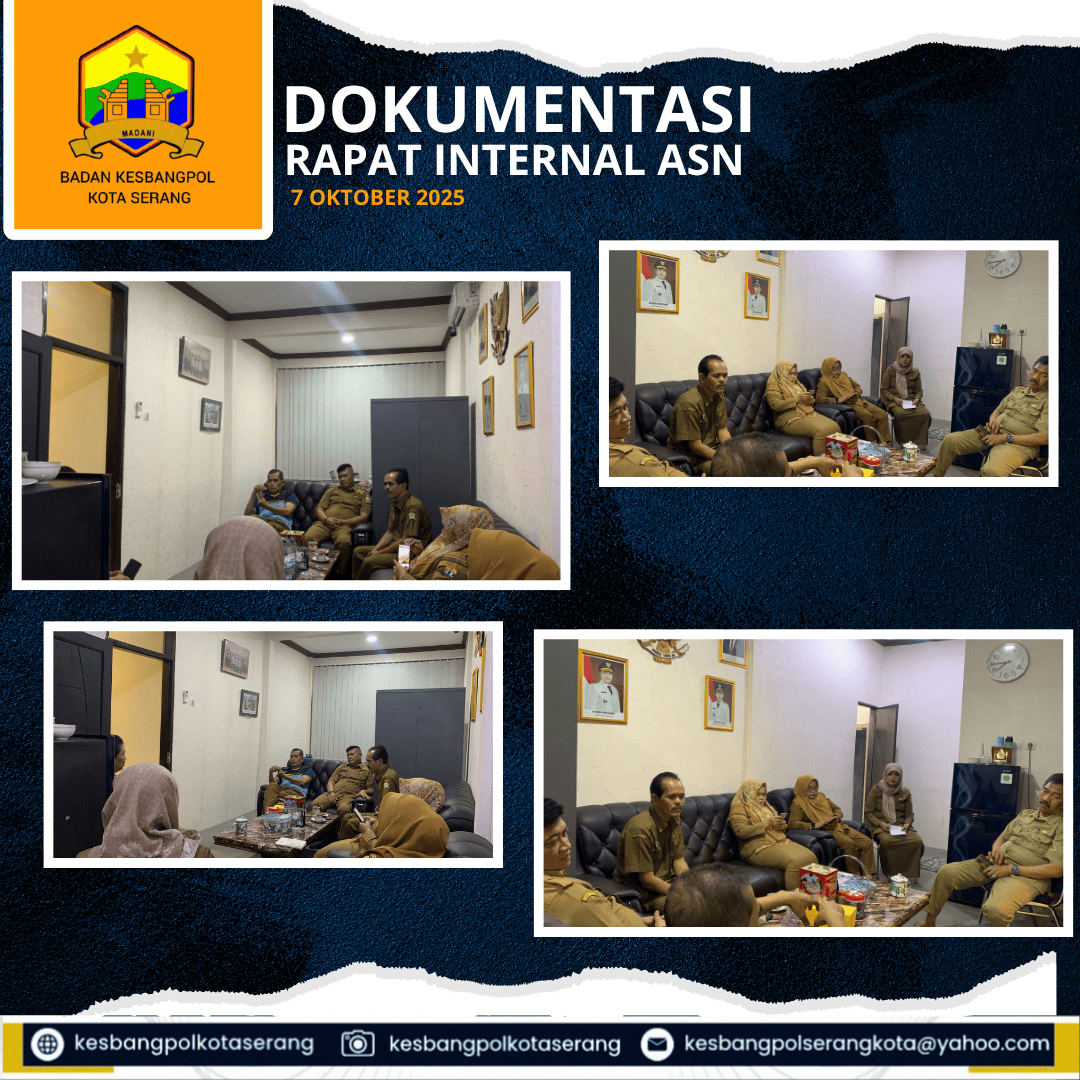 RAPAT INTERNAL ASN KESBANGPOL