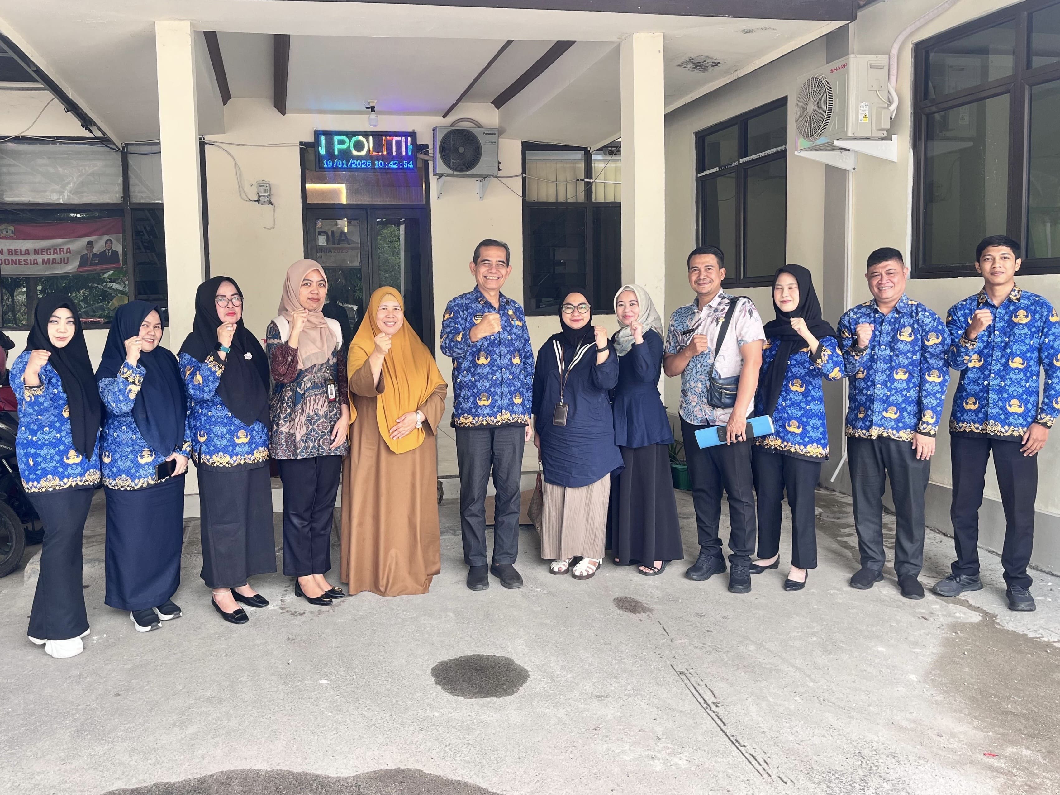 KESBANGPOL KOTA SERANG TERIMA KUNJUNGAN BAPPERINDA DALAM RANGKA PENGUATAN PERENCANAAN PEMBANGUNAN BERBASIS DATA