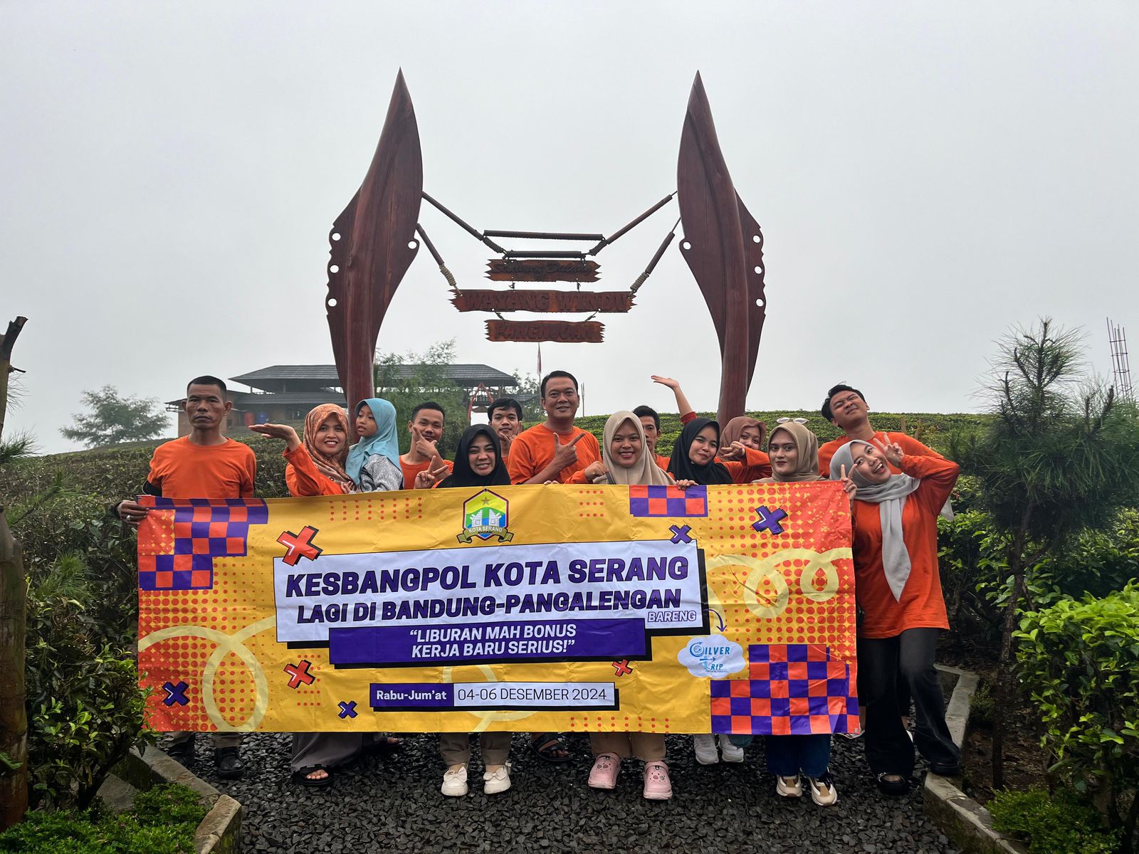 KESBANGPOL KOTA SERANG LAGI DIBANDUNG-PANGGELANGAN