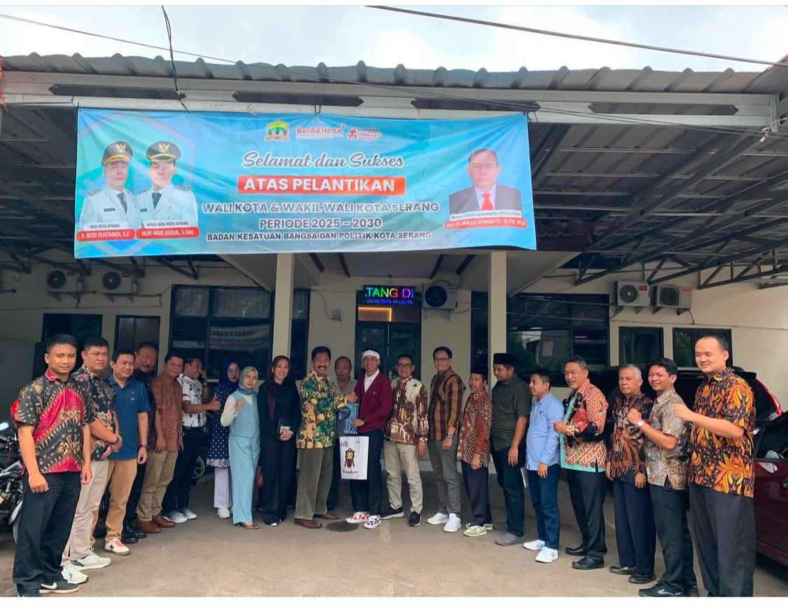 KUNJUNGAN KERJA DPRD KABUPATEN PURWAKARTA KE BADAN KESBANGPOL KOTA SERANG