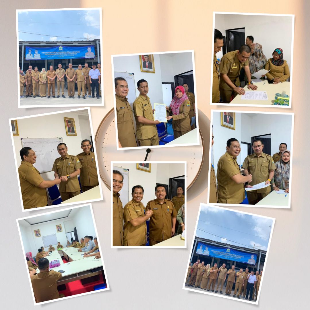 Serah Terima Jabatan Administrasi dan Jabatan Fungsional serta rangkaian lepas sambut pada Badan kesatuan bangsa dan politik kota serang